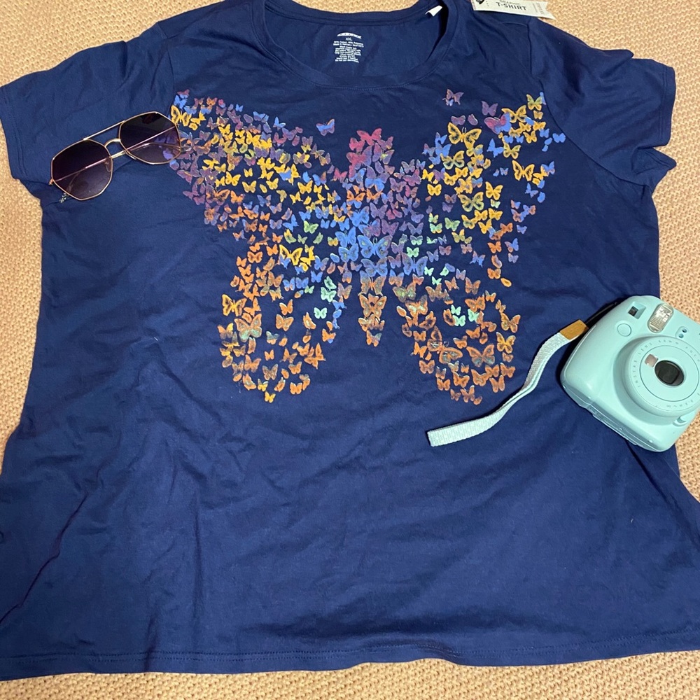 Butterfly Graphic T-Shirt